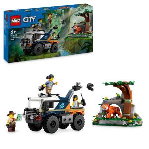 Внедорожный грузовик LEGO City Jungle Explorer (60426) БЛОКИ В ПОДАРОК