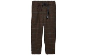 New Era Повседневные брюки унисекс темно-коричневые