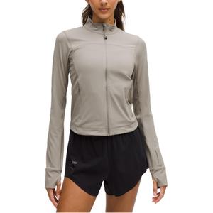 Lululemon Женская куртка легкой серии черная, Warm Umber Gray/WSHG