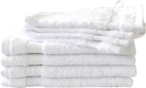 Набор полотенец Dyckhoff "Сиена" (комплект, 8 шт., 4 гостевых полотенца (30х30 см) - 4 рукавицы (16х21 см) (8 шт.), белый