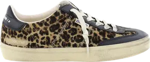 Кроссовки Golden Goose Wmns Soul-Star 'Leopard', коричневый