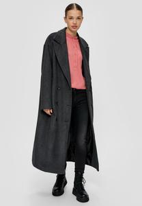 Блуза MIT GERAFFTEN DETAILS QS, лососевый