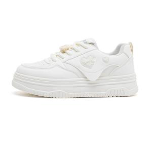 Babaya Женские скейтерские кроссовки низкие желто-розовые бежевые, цвет Beige