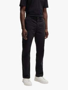 Покрой хлопок брюки HUGO BOSS, черный