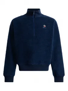 Толстовка на молнии с длинными рукавами Bally, синий