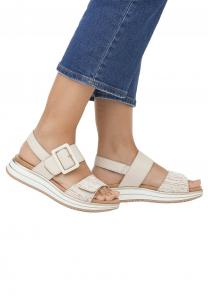 Босоножки с ремешком Remonte, цвет beige