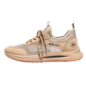 TAFN Износостойкие дышащие низкие повседневные туфли цвета хаки для мужчин