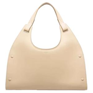 BALLY Сумка из телячьей кожи женская бежевая