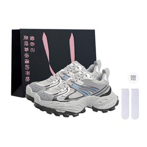 Boldi Kuki Женские кроссовки Low Top Chunky розовые (эксклюзивная коробка+носки), цвет Pink (Exclusive Box+Socks)