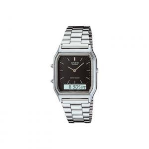 CASIO Часы Men YOUTH Black Watch AQ-230A-1D, Black Dial