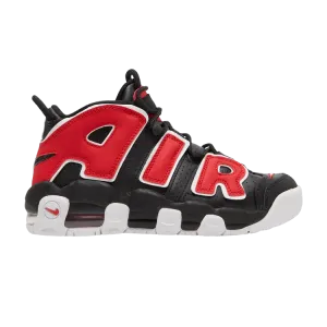 Кроссовки Nike Air More Uptempo GS 'Black University Red', черный