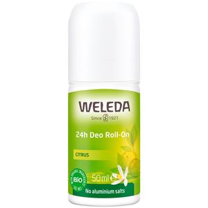 Дезодорант citrus 24h deo roll-on Weleda, объем 50 мл