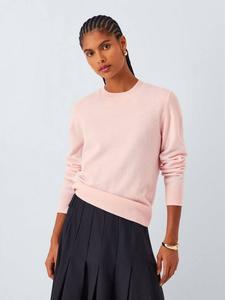 Водолазка из кашемира Crew Neck John Lewis, Pink