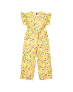 Комбинезон с пуговицами и рукавами-крылышками из коллекции Tea Tea Collection, цвет multi