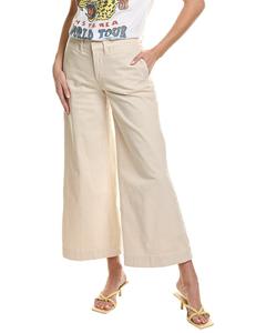 Джинсы FRAME Denim Pixie Bone Wide Leg Tomboy, белый