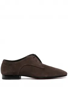 Туфли дерби на шнуровке Christian Louboutin, коричневый