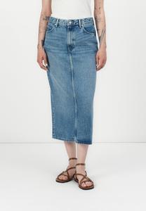 Юбка Tommy Hilfiger MIDI SKIRT, Blue Denim