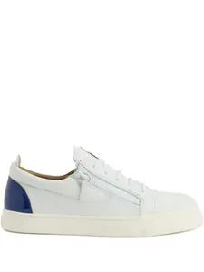 Кеды Frankie с молниями Giuseppe Zanotti, белый