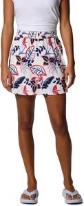 Columbia женские шорты-юбка Chill River Printed, White Pasteled