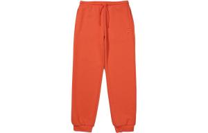 Вязаные спортивные штаны мужские оранжевые FILA