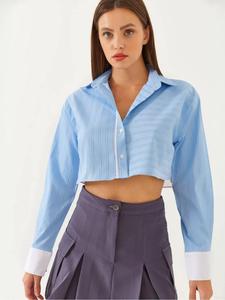 Bianco Lucci Рубашка в цвете Night Blue, Light Blue