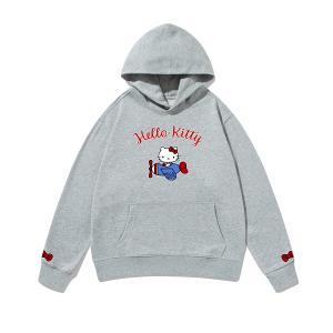 Худи HelloKitty Hello Kitty SS25 Unisex Sanrio, серый