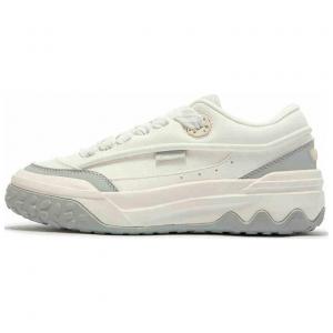 361° Кроссовки для скейтбординга Shortbread Anti Slip, износостойкие, женские, белые, серые