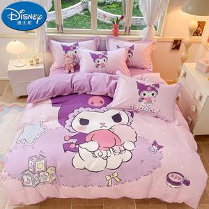 Disney Комплект постельного белья 1,5 м, 4 предмета, для кровати 200 см, цвет Meizhuangku Luomi, хлопок