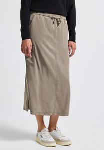 Юбка Street One IM WASHED LOOK, Braun/Brown