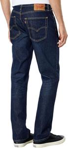 Мужские джинсы Levi's 514 прямого кроя (также доступны в размерах для больших и высоких женщин), Clean Run - Dark Indigo (Advanced Stretch)