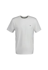 Футболка мужская - REGULAR SHIELD, круглый вырез, короткие рукава, хлопок, вышивка GANT