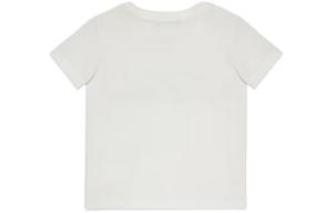 Футболка детская Gucci с принтом логотипа, бежевый