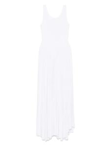 Платье макси с открытой спиной PNK, белый