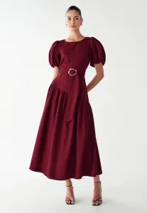 Платье миди макси elona Willa, Burgundy