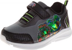 Светящиеся кроссовки Nickelodeon для мальчиков Черепашки-ниндзя (для малышей/детей младшего возраста), черный
