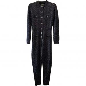 CHANEL Боди женское черное