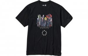 UNIQLO Футболка унисекс, Черный