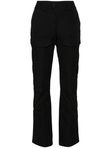 Брюки карго в клетку Givenchy, черный