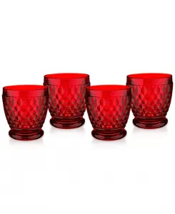 Двойные старомодные стаканы Boston, набор из 4 шт. Villeroy & Boch, red