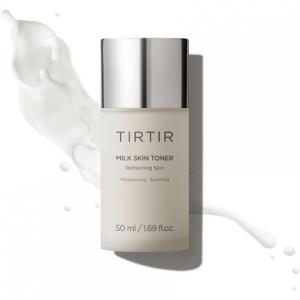 TIRTIR Milk Skin Rice Toner Глубоко увлажняющий тоник для лица с ниацинамидом, керамидами и экстрактом рисовых отрубей 1,69 жидких унций