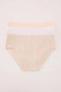 Женские трусики 3 шт. в упаковке Women'Secret, белый