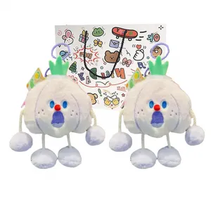 Плюшевый кулон с острыми овощами, высота 15,5 см Howard, фиолетовый