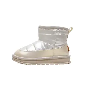 Прочные теплые детские ботинки для детей WARRIOR, экрю