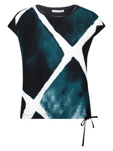 Повседневная рубашка с принтом мятного/черного цвета BETTY & CO