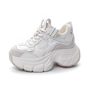 Кроссовки женские толстые низкие Shoe Cabinet Floral Language, белый