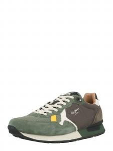 Pepe Jeans Кроссовки 'BRIT ESSENCE' цвета хаки