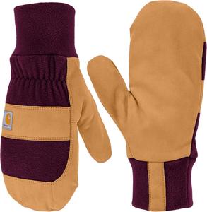 Carhartt Women's GF0848W женские рабочие перчатки Wind Fighter Fleece, Eggplant Barley