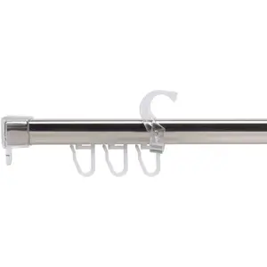 Лента U-образная U-STORELAU01GS 1 ряд, фиксированный размер Liedeco, Chromfarben