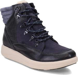 Женские высокие поддерживающие ботинки Strive Cotswold - водонепроницаемые - кожа, Marineblau