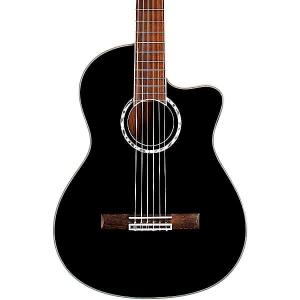 Акустическая гитара Cordoba Fusion 5 Acoustic-Electric Classical Guitar - Jet Black